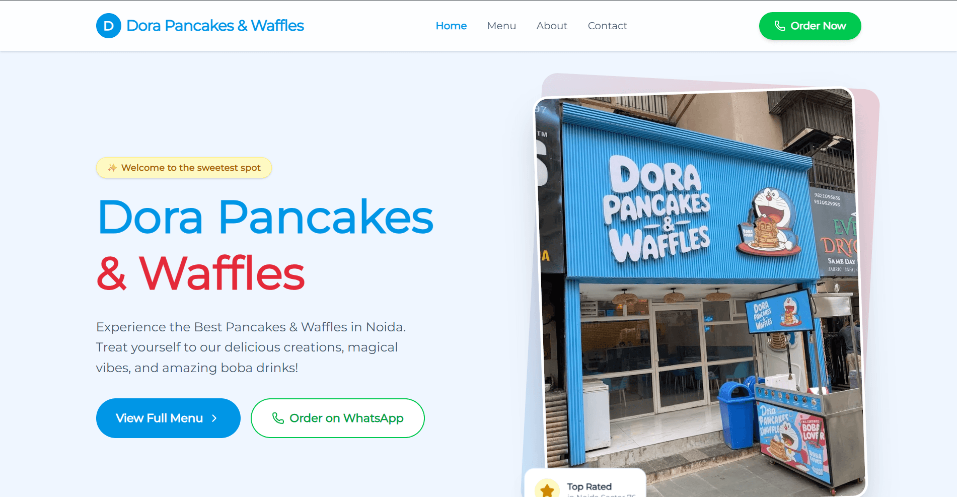 Dora Pancakes & Waffles