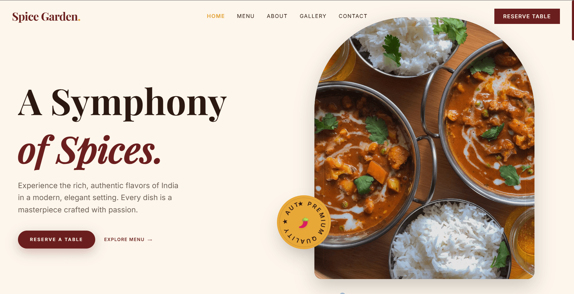 Spice Garden Restaurant